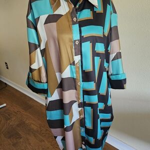 CQ By CQ Shirt Midi Dress Size Small